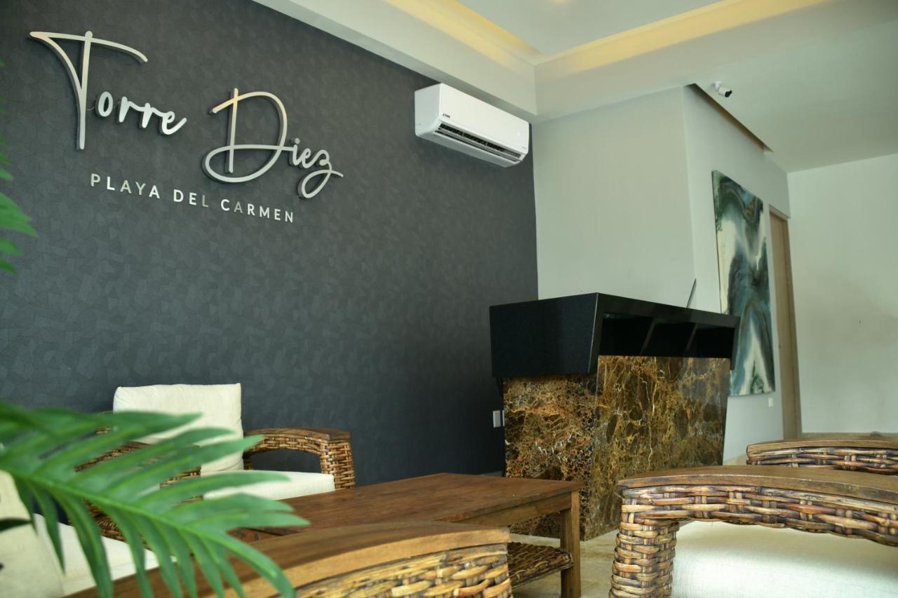 Rentas Vacacionales Torre Diez Плая-дель-Кармен Экстерьер фото